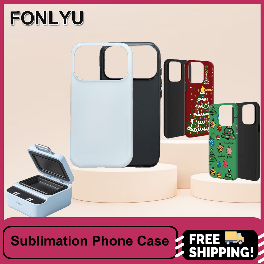 FONLYU 5PCS Sublimation 3D Bla - огляд і ціна Phone Case Blank Print