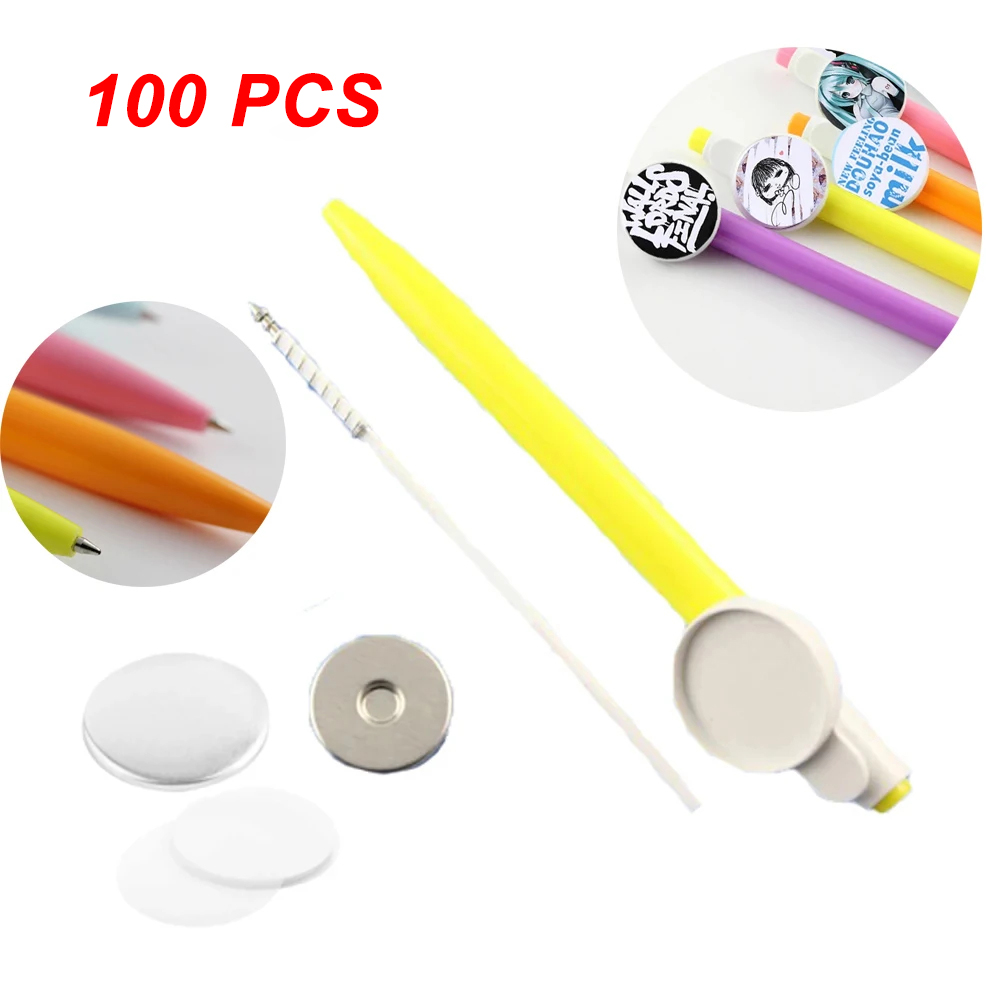 25mm Pin Badge Button Parts 10 - огляд і ціна Button Badge Blank