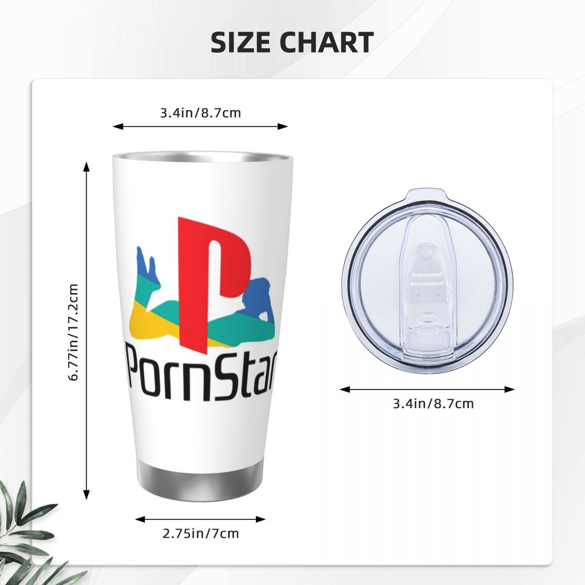 Ps Pron Star White Stainless S - огляд і ціна Tumbler 20Oz White