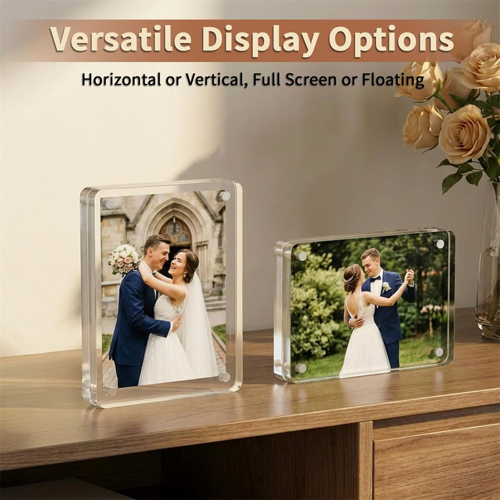 Acrylic Magnetic Photo Frame 2 - огляд і ціна Photo Acrylic Block