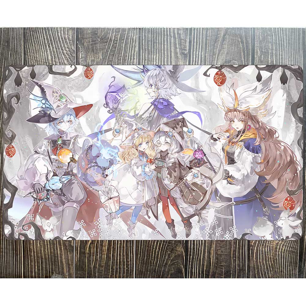 YuGiOh Playmat Risette Asteria - огляд і ціна Door Mat Blank