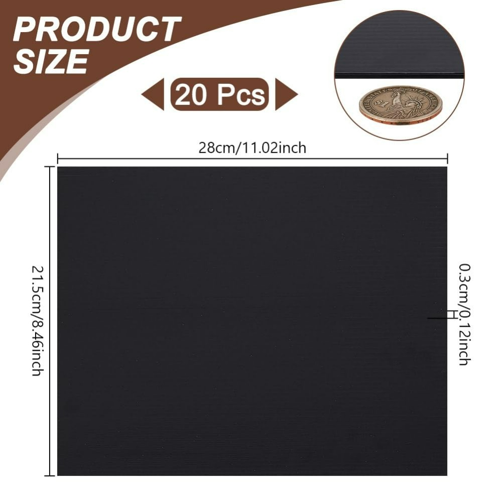 20 Sheets Corrugated Plastic S - огляд і ціна Yard Sign Blank
