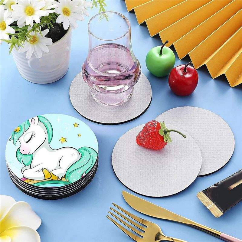 AB46-Sublimation Blank Coaster - огляд і ціна Coaster Sublimation Blank