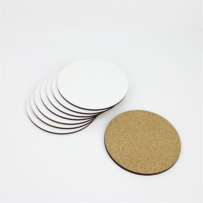 100Pcs/Lot DIY Sublimation Bla - огляд і ціна Coaster Sublimation Blank