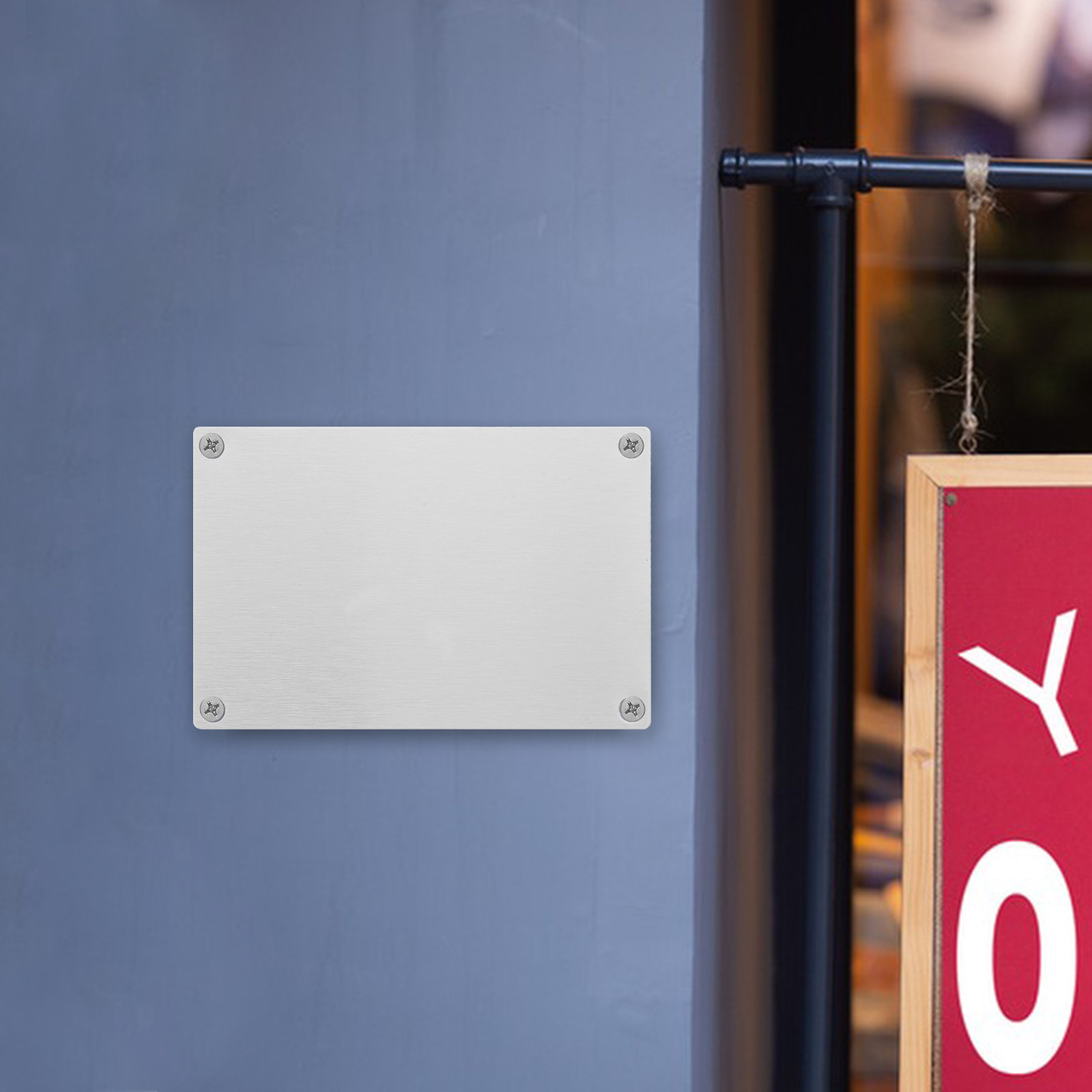 5Pcs Blank Stainless Steel Out - огляд і ціна Yard Sign Blank
