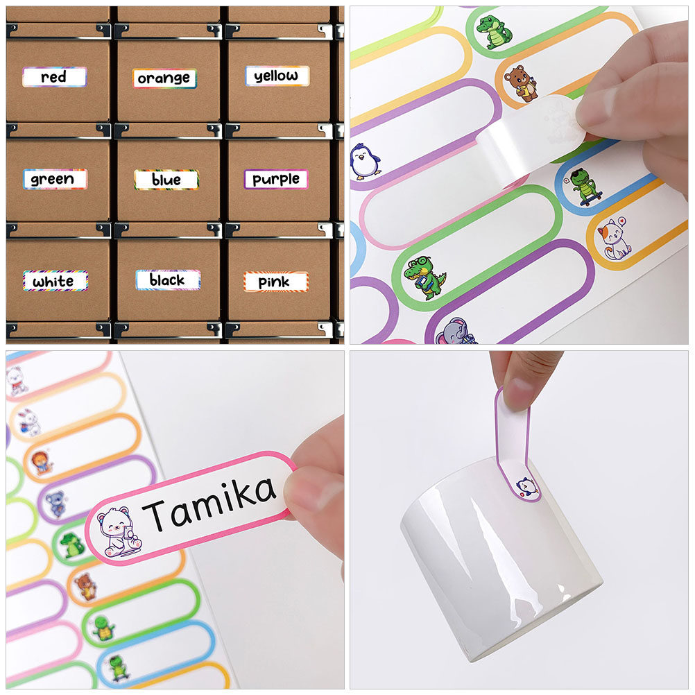 10Sheets Name Tag Sticker Labe - огляд і ціна Water Bottle Blank