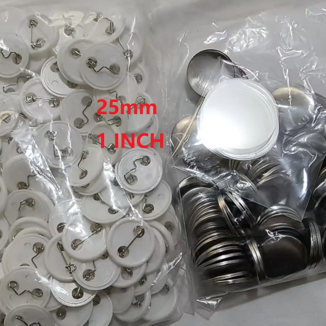 200set 25mm 32mm 37mm 44mm 58m - огляд і ціна Button Badge Blank