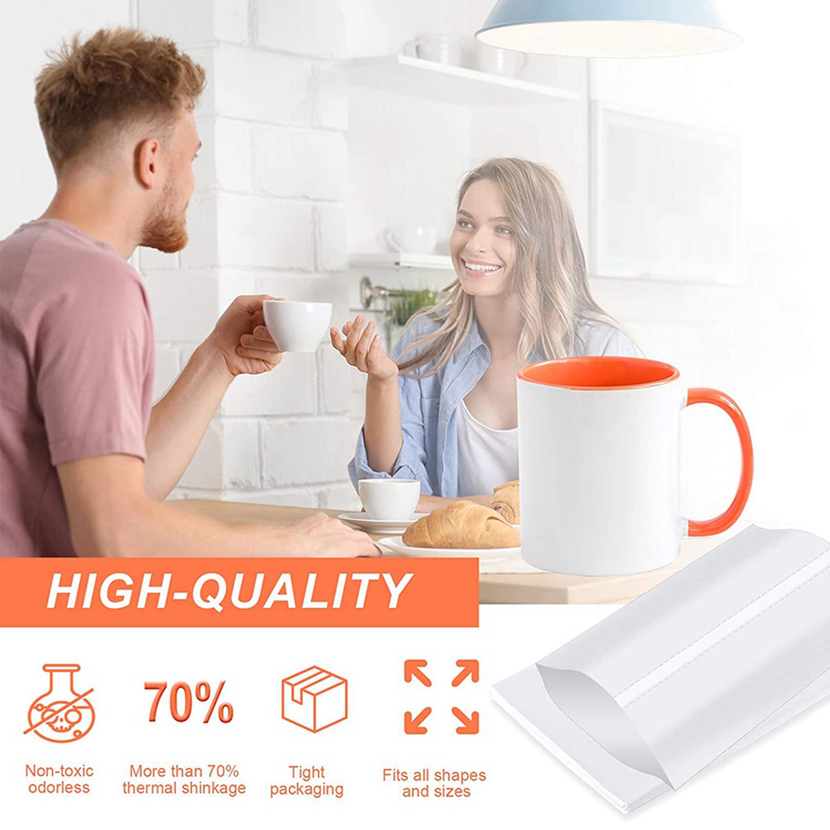 ABBN-8X12 Inch Sublimation Shr - огляд і ціна Sublimation Mug White