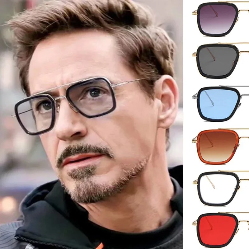 Steam Punk Tony Stark Sunglass - огляд і ціна Metal Photo Panel